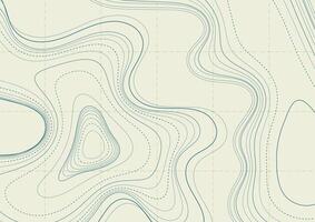 Abstract topography relief map design vector