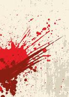 Abstract background with a grunge paint splatter design vector