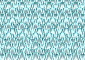 Abstract background with Japanese themed wave design vector
