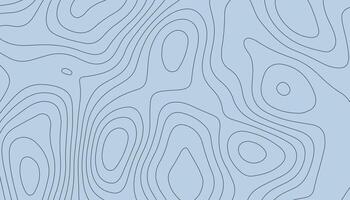 Blue Topographic Contour Background vector