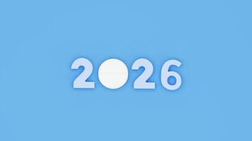 2026 3D render pill and number Healthcare and Pharmaceutical Trends for health technology innovation concept photo
