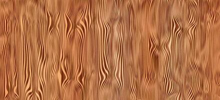 Seamless wood texture with natural wavy grain lines in warm brown colors. Perfect for backgrounds, product mockups, packaging, crafts, and rustic or organic design projects. vector