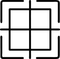Abstract square grid design with lines and frame for creative projects and graphic design applications usage needs vector