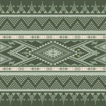 Native abstract geometric ethnic pattern vector