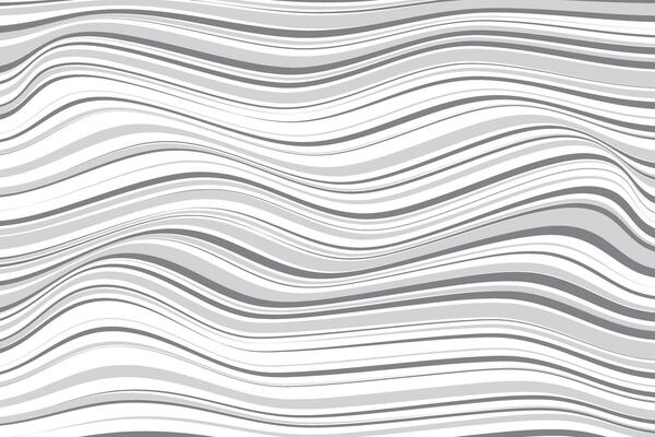 simple abstract dark light ash grey thin to thick horizontal wavy distort line pattern abstract wavy lines texture