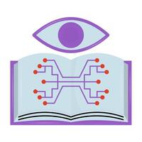 Artificial Intelligence Vision vector