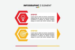 infographic elements with arrows and arrows vector