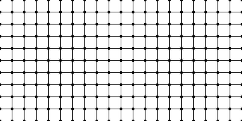 Abstract net square background line