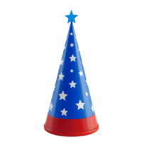 A party hat with stars on it png