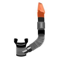 Snorkel for diving sport equipment vector