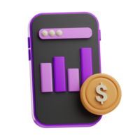 Mobile Financial Data Dashboard png