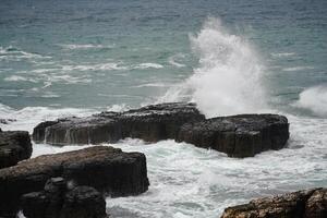 Black Sea coast of Istanbul City in Turkiye photo