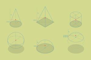 3D Isometric Flat Illustration of Center Of Gravity, Balance Point vector