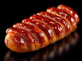 An Iconic Berlin Currywurst A Popular Street Food photo