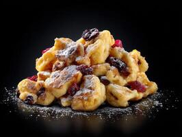A Fluffy Kaiserschmarrn A Shredded Pancake Dish photo