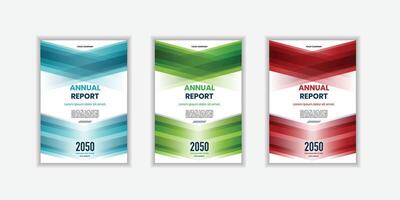 Professional Modern folding ribbon theme book cover template in. A4 size book cover template vector