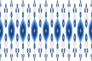 ikat pattern design for clothing, textile, wrapping, background, wallpaper, carpet, embroidery vector