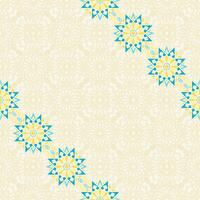 Oriental Geometric Diagonal Luxury Ornament Border with Stroke Pattern vector