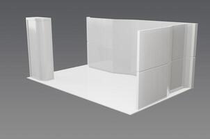 A white wall with a door and a mirror photo