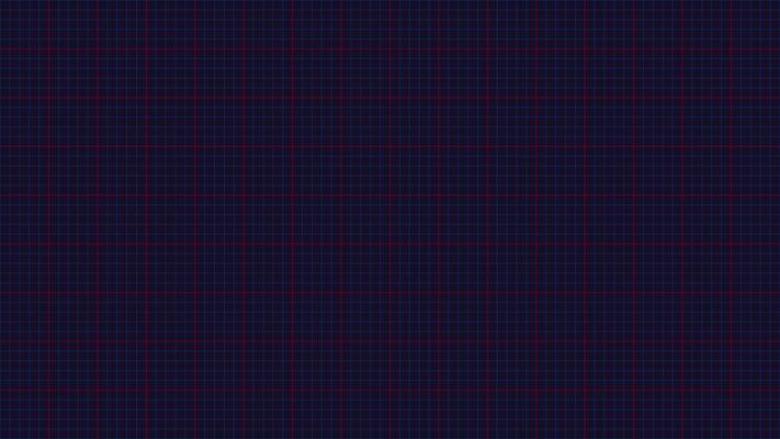 Pink and blue grid lines table pattern on dark purple background graphic illustration.