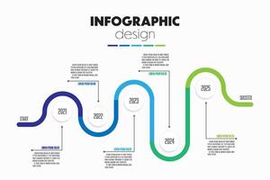 Timeline infographics template diagrams, graphs, presentations and business concept charts with 5 options vector