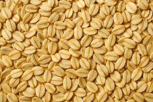Rolled Oats Close Up A Nutritious Breakfast Staple and Culinary Ingredient for Healthy Eating photo