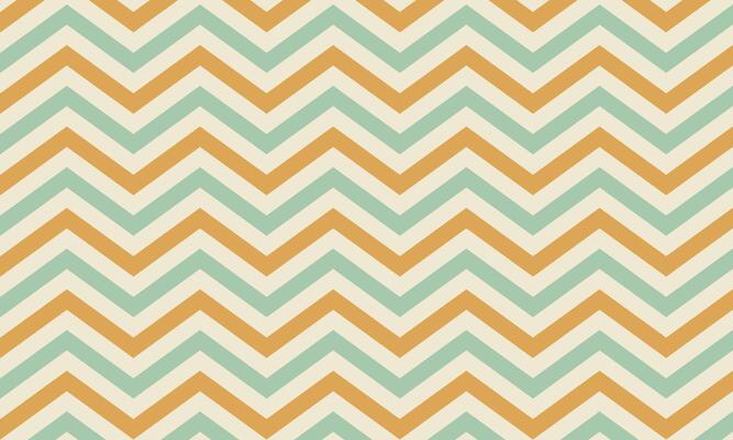 Retro chevron background with wavy zigzag lines in soft vintage colors. 70s-inspired abstract design with a nostalgic aesthetic. Perfect for posters, print, banners, social media graphics.
