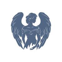 Goddess Looking over her shoulder in Calm Aura,6 vector
