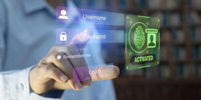 Passkey instead of a code set for maximum security Biometric Lock photo