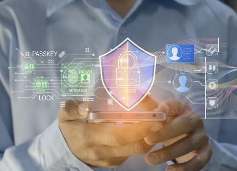 Passkey instead of a code set for maximum security photo