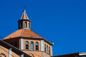 View of the Dome of Our Lady of Mercy Cathedral, Jericho, Antioquia, Colombia photo