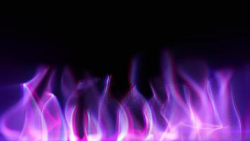 Abstract flowing neon waves in purple and pink colors on a dark background, creating a futuristic, elegant, and dynamic motion. Perfect for technology, music visuals video