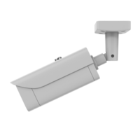 Hanging security camera isolated on transparent background png