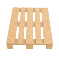 Wooden Pallet isolated on transparent background png