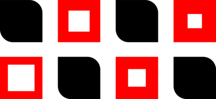 vermelho e Preto abstrato padronizar png