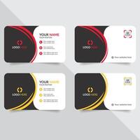 Modern Business Card Design vector