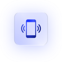 Glassmorphism Icon Phone Ringing Icon Ringing Phone Soft Shadow Glassmorphic Call Icon Incoming Call Phone Call Telephone Icon Mobile Icon Ring Icon Phone Sound png