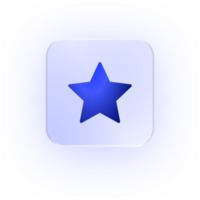 Glassmorphism Icon Star Favorite Icon Favorite Icon Soft Shadow Glassmorphic Rating Icon Bookmark Icon Best Choice Favorite Symbol Highlight Icon Rank Icon Featured Icon png