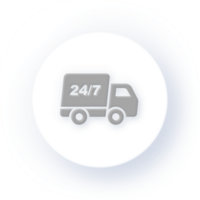 Neumorphism Icon 24 7 Express Soft Drop Shadow on Dark Background Neumorphic UI UX Design User Interface Neumorphism Shadow png