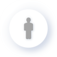 Neumorphism Icon Profile Icon Soft Drop Shadow on Dark Background Neumorphic UI UX Design User Interface Neumorphism Shadow png