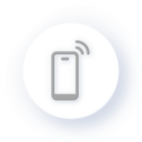 Neumorphism Icon Smartphone Signal Icon Soft Drop Shadow on Dark Background Neumorphic UI UX Design User Interface Neumorphism Shadow png