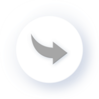 Neumorphism Icon Arrow Icon Turn Right Icon Soft Drop Shadow on Dark Background Neumorphic UI UX Design User Interface Neumorphism Shadow png