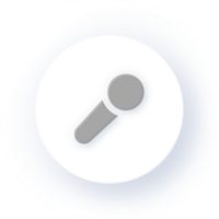 Neumorphism Icon Audio Communication Icon Soft Drop Shadow on Dark Background Neumorphic UI UX Design User Interface Neumorphism Shadow png