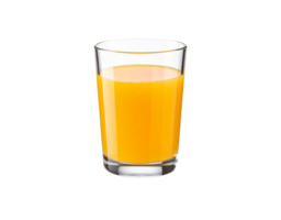 Refreshing Orange Juice in a Clear Glass Healthy Beverage. png