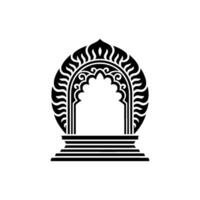 Intricate Archway, Ornamental, Vintage Motif vector