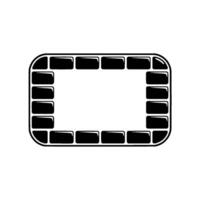 Modular Grid, Minimalist, Planning Framework vector