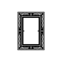 Intricate Frame, Elegant Border, Vintage vector