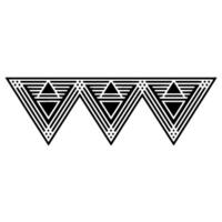 Geometric Triangles, Minimalist, Abstract Pattern vector