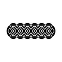 Geometric Deco Pattern, Minimalist, Stylized Ornament vector
