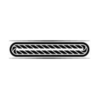 Abstract Spiral Emblem, Minimalist vector